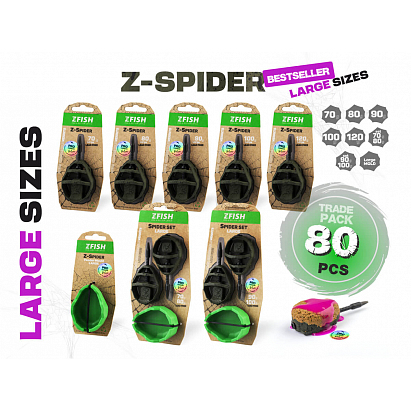 ZFISH Trade Pack Method Feeder Spider Large 80 ks ZFISH Trade Pack Method Feeder Spider Large 80 ks