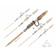 Zfish Závesky Heavy Duty Clip Complete Pin Set 5 ks 40mm