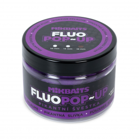 Plávajúce fluo boilie 150ml - Pikantná slivka 18mm