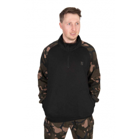 Fox Mikina LW Black Camo QTR Zip Fox Mikina LW Black Camo QTR Zip