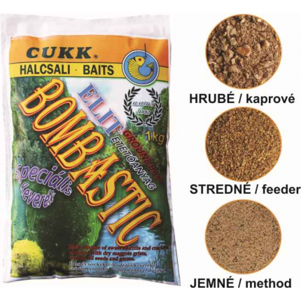 Bombastic Traditional 1kg hrubšie krmivo Stredne hrubé krmivo