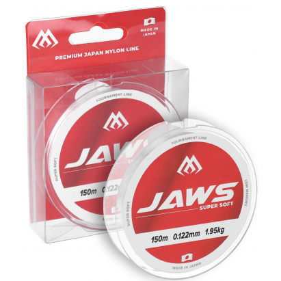 Mikado vlasec jaws super soft 0.144 mm/2.42kg/150m priehľadný 1 ks