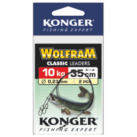 Konger Volfrámové lanko 2ks 35cm/10kg