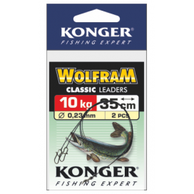 Konger Volfrámové lanko 2ks 35cm/10kg