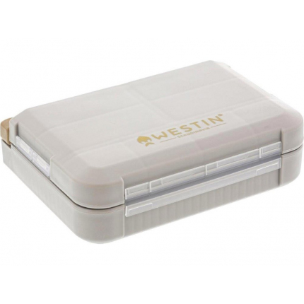 Westin Krabička W3 Terminal Tackle Box Grey / Clear M 13,2 x 9,7 x 4,4 cm