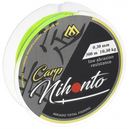 Mikado Vlasec Nihonto Carp 300m Fluo žlutá