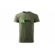 Nikl Triko zelené/army (150g) - Velikost: M