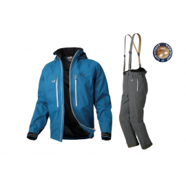 Geoff Anderson bunda DOZER Light modrá+kalhoty URUS LIGHT černé set Velikost: XL