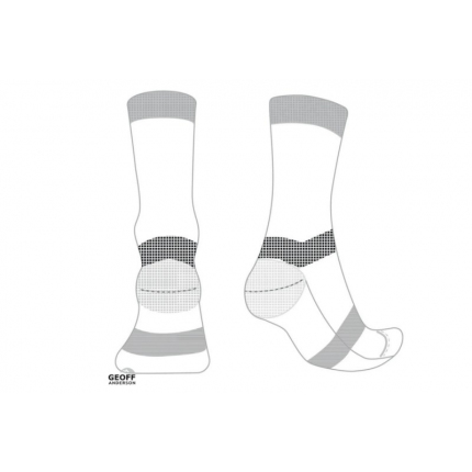 Ponožky Geoff Anderson WizWool Light Weight čierne Veľkosť: 44-47