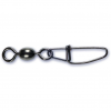 Black Cat karabinka s obratlíkem Cross Lock Swivel