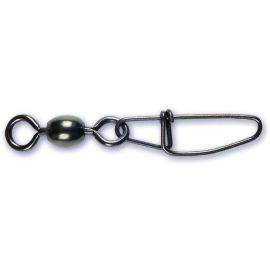 Black Cat karabinka s obratlíkem Cross Lock Swivel