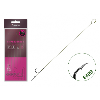 Náväzec Delphin NOLIMIT Sting / 6ks 8cm / 15lbs / BARB #4 / Sting 7mm Náväzec Delphin NOLIMIT Sting / 6ks 8cm / 15lbs / BARB #4 / Sting 7mm