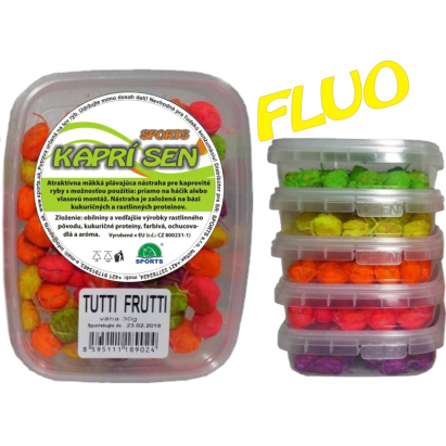 Rohlíkové boilies FLUO 30g JAHODA