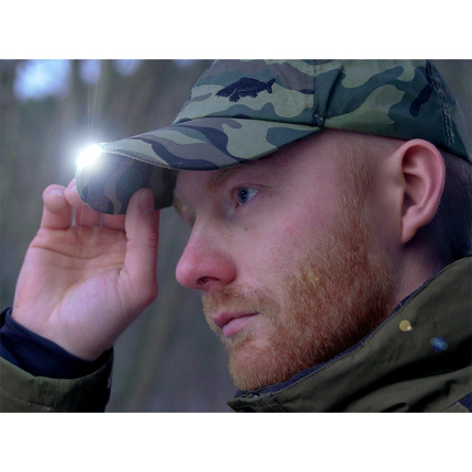LED šiltovka Delphin OutLINE Camo