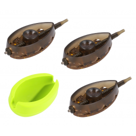 Mikado kŕmidlo method feeder aperio q.m.f. systém l sada 3x30g + forma 1 ks