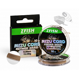Zfish Šňůrka MizuCord Method Feeder Braid 10 m