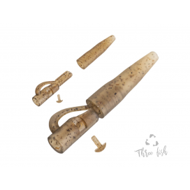 Zfish Závěsky Lead Clip & Tail Rubber 6 ks