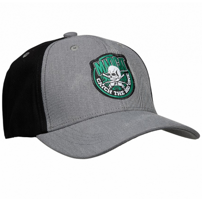 Madcat Šiltovka Skull Badge Cap Onesize Grey