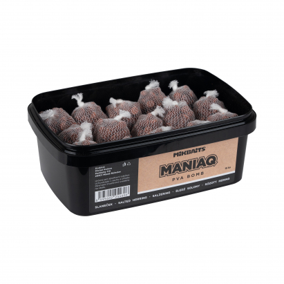 Mikbaits PVA Bomb Maniaq Sleď 15 ks