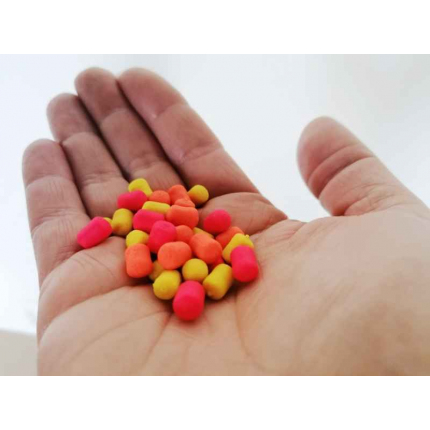 Dipované Q Balanced 5mm Carp zberný dambels 14g Jahoda