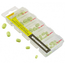 Cormoran Zarážky Softbead Assorment Fluogreen