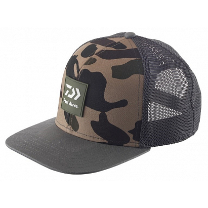 Daiwa Kšiltovka D-VEC Wild-Camo/Grey Daiwa Kšiltovka D-VEC Wild-Camo/Grey