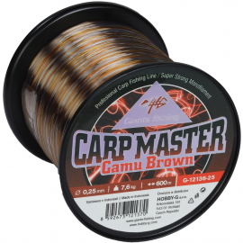 Giants Fishing Vlasec Carp Master Camu Brown 600 m|0,22 mm/5,7 kg