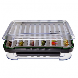 Snowbee Muškárska krabička Easy-Vue Waterproof Fly Box - L