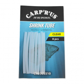 Carp´R´Us Zmršťovacie trubičky Shrinktube Clear 8ks Carp´R´Us Zmršťovacie trubičky Shrinktube Clear 8ks
