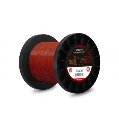 Vlasec Delphin BINGO Matt / Tm. červená - 0,25mm 5,4kg 30000m