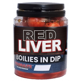 Boilies in Dip Red Liver 150g 20mm