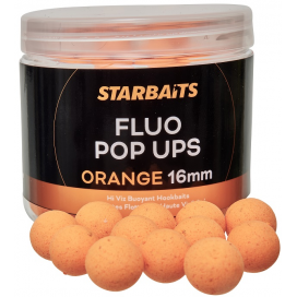 Plávajúce boilies STARBAITS Fluo Pop Ups Orange 70g