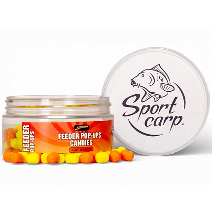 Sportcarp plávajúce nástrahy Feeder Candies 8 mm 75 ml