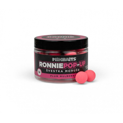 Ronnie pop-up 150ml - Švestka Moruše 14mm Ronnie pop-up 150ml - Švestka Moruše 14mm