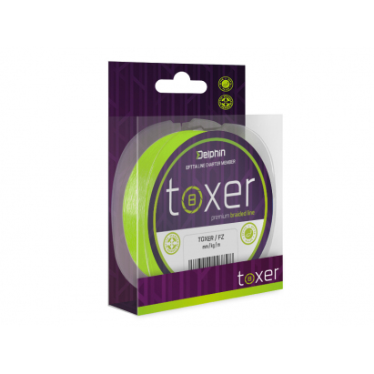 Delphin TOXER / fluo zelená 0,16mm 7,7kg 80m