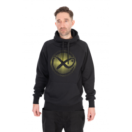 Matrix Large Fade Logo Hoody - Black/Lime Matrix Large Fade Logo Hoody - Black/Lime