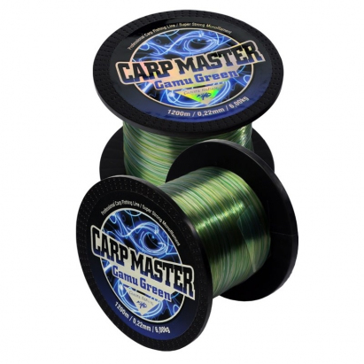 Giants fishing Vlasec Carp Master Camou Green 1200m|0,22mm/6,0kg Giants fishing Vlasec Carp Master Camou Green 1200m|0,22mm/6,0kg
