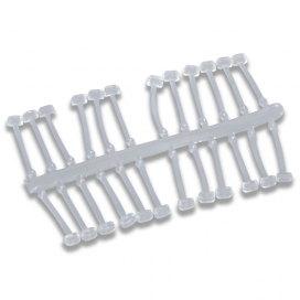 MS Range silikónový adaptér (vlasec) 15mm 24ks