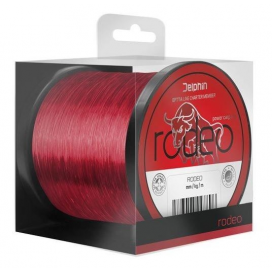 Delphin RODEO / červený 0,25mm 12lbs 1200m