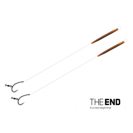 Náväzec Delphin THE END D-Rig / 2ks 20 cm / 17lbs / #4