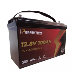 Lithiová baterie Perfectium PL s displejem 12.8V 100Ah