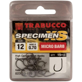 Akcia Trabucco háčiky XS Specimen 15ks - veľ.