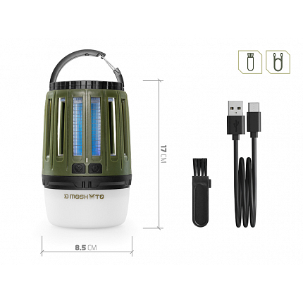 Delphin Kempová Lampa MOSKYTO