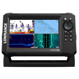 Lowrance Echolot Eagle 7 So Sondou Splitshot HD
