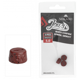 Mikado výmenná záťaž na nástrahy jaws quick change spiral 5g 3 ks
