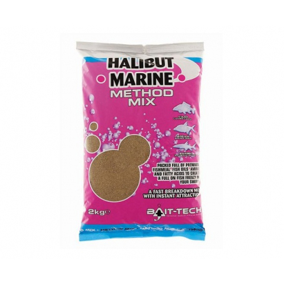 Bait-Tech kŕmičková zmes Halibut Marine Method Mix 2 kg