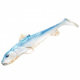 Qubi Lures gumová nástraha Śliz Police Blue 7cm 4ks Qubi Lures gumová nástraha Śliz Police Blue 7cm 4ks