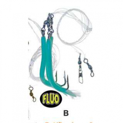 Papriky Ice Fish náväzec háčik 8/0 fluo