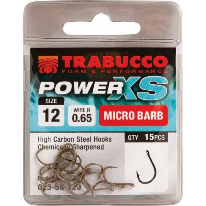 Trabucco Háčky Power XS Velikost 6 15ks