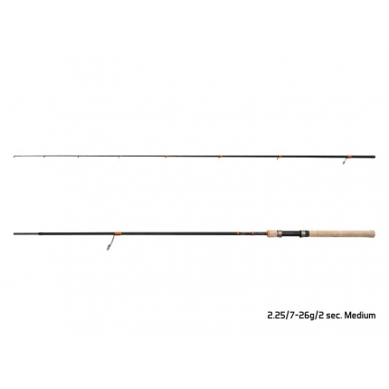 Delphin Prút Corx Spin Light 225cm/7-26g/2 díly